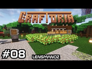 Minecraft - Craftoria Ep 8 | Making Wood!