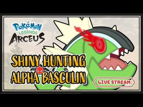 Pokémon Legends Arceus : Shalpha Hunting Hisuian Basculin