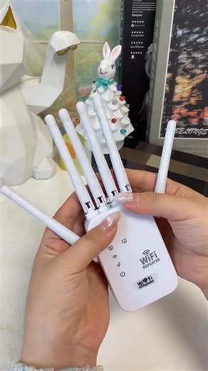 Does your WiFi disappear the moment you walk into the bedroom or backyard? 📶🏃‍♂️💨 Stop tolerating "Dead Zones" in your own house! You pay for high-speed internet, so why can't you use it everywhere? Meet the Ultra-Boost WiFi Repeater. With 4 high-gain antennas and strong wall penetration technology, it blasts your signal through concrete and brick like they aren't even there. 🧱🚀 ✅ Full bars in the basement, attic, and garage. ✅ No more buffering while streaming. ✅ Setup takes less than 2 mi