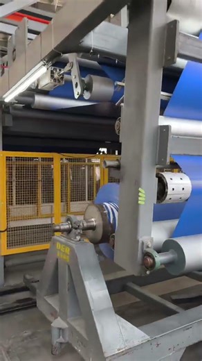 630gsm Knife-Coated PVC Tarpaulin | In Production