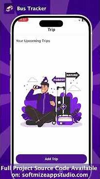 🚍 Advance Features with Bus Tracker – Real-Time GPS Navigation app Complete iOS Source Code & ui kit