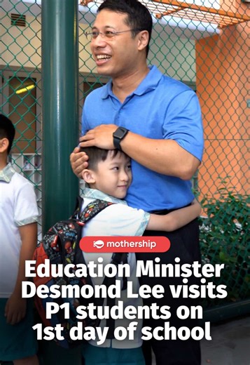 i remember my first day of school like it was just yesterday (20 years ago) Minister for Education Desmond Lee visited Westwood Primary School on Friday, Jan. 2, 2026, to welcome the Primary 1 and MK@Westwood Kindergarten 1 cohorts on their first day. He spent time interacting with students and observed classroom lessons at both the primary school and kindergarten. #fyp #singapore #tiktok