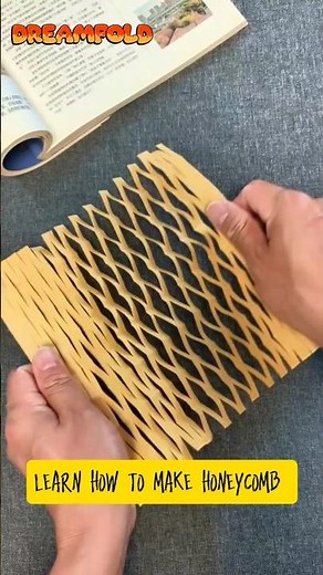 Amazing Paper Honeycomb #diy #craft