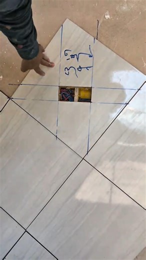 Mastering Tile Installation: Tips & Tricks#tipsandtricks #skills #tiles #youtubeshorts