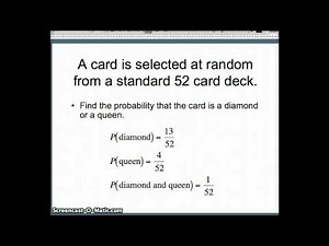 DuPage Statistics: Rules of Probability