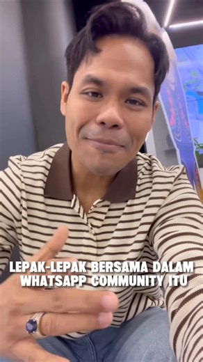 Syameel Aqmal on Instagram: "Yesss finally! 🔥 WhatsApp Community Syamel officially dah launch!! Masuk cepat,kita share macam-macam kat sana 🙌 👀 https://chat.whatsapp.com/J1iTahS9gaPKQAMIVKP20u #Syamelovers"