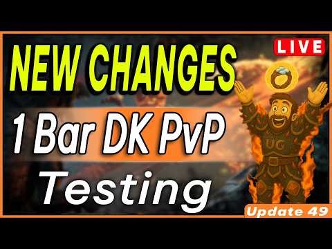 🔴1 Bar PvP DRAGONKNIGHT!?!?! Pvp Build Testing - ESO PvP Builds Update 49