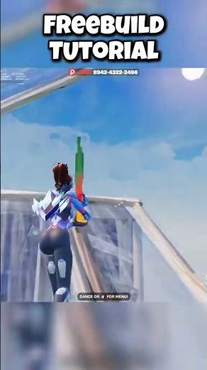 Freebuild Tutorial #fortnite #freebuild