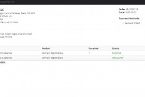 Redeem your free domain