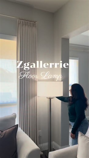 Anna Retana on Instagram: "The right lighting makes all the difference ✨ This floor lamp from @zgallerie, with its sturdy base and soft fabric shade, adds instant warmth to everyday moments 🤍 ✨ Discount Code: Use AH5 at checkout for 5% off your entire purchase @zgallerie 🛍 Shop My Favorites: Link in my bio 🔥 Hot Tip: Become a Z VIP Rewards Member and earn 200 bonus points just for joining + receive a 15% coupon for your next purchase! #zgallerie #zgalleriemoments #livingroomdecoration"