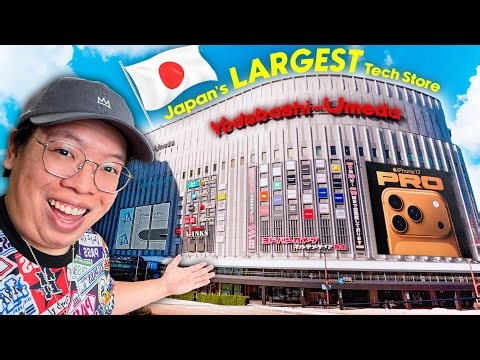 I went to Japan's LARGEST Tech Store