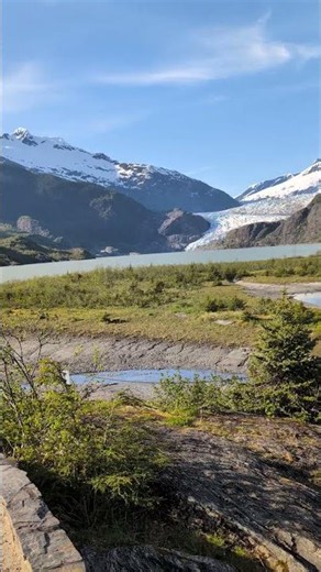 Mendenhall Glacier #glacier #outoors #park #alaska
