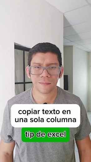 Apilar texto en excel #tips #excel #app #tutorial #exceltips #windows #word #smartphone #apps #ordenador #tecnologia | raymon_acuna