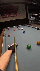 POV - Snooker on a pool table 🎱✅ #8ballpool #8ball #billiards