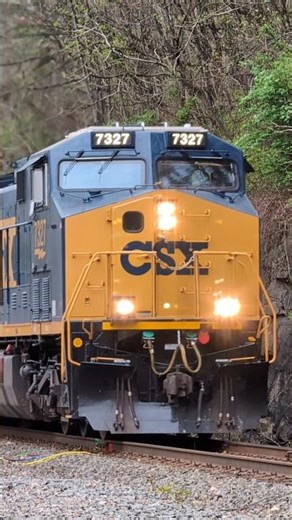 CSX 7327 #shorts #train #railway #railroad #norfolksouthern #csx #railfan
