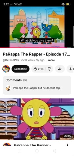 What??!! PaRappa Wearing A Dress Though!!??😭😭💀🥀