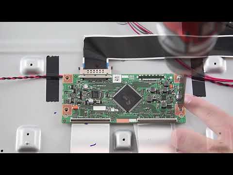 Vizio 60" LED TV T-Con Board Replacement Tutorial Model D60-D3 072-0001-4809