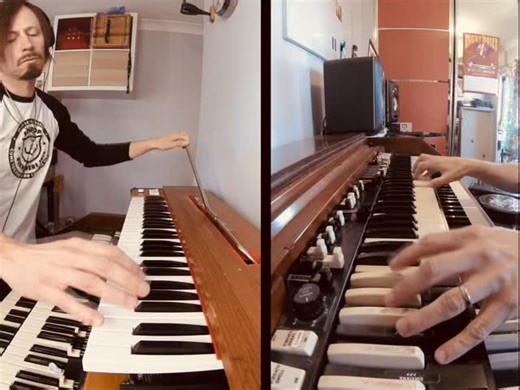 Lachy Doley on Instagram: "Trying my best Clavinet Lap Steel vibes on this classic Johnny and Santo track 'Sleepwalk' ▷ Comment “ bestofalbum “ below to grab my 12 track 'BEST OF' album for nothing"