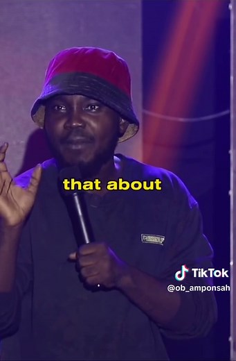 OB Amponsah's Hilarious Stand-Up Comedy Performance