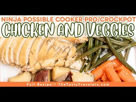 Ninja Foodi Possible Cooker Pro Chicken and Veggies