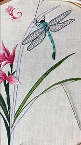Stunning Dragonfly Embroidery: Quick and Easy Tutorial!