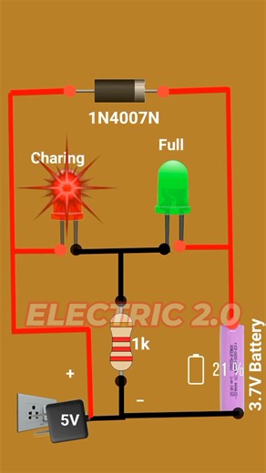 Simple Battery Charging Indicator | Electric 2.0