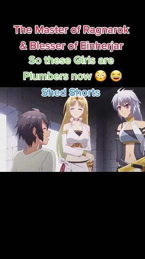 So these 2 can be my Plumbers 😂😉 #japanese #manga #anime #themasterofragnarokandblesserofeinherjar #bosslady #waifu #waifusedits #plumber #sexy