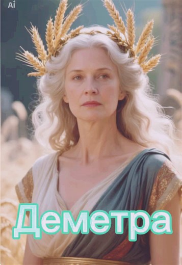 Деметра - богиня плодородия #legend #greece #ancient #story #god