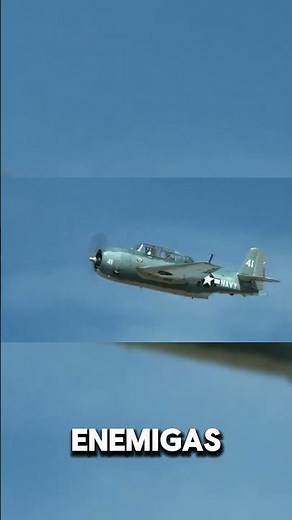 Grumman TBF Avenger, un poderoso avion torpedero.