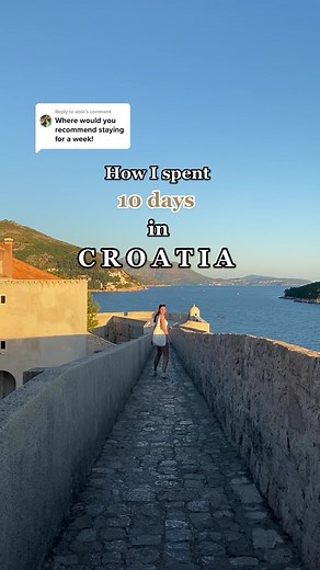 Replying to @abbi How I spent 10 days in Croatia🇭🇷 #travel #travelcroatia #croatiansummer #croatia #croatia2023 #croatiatravel #traveleurope #europeansummer #split #hvar #dubrovnik