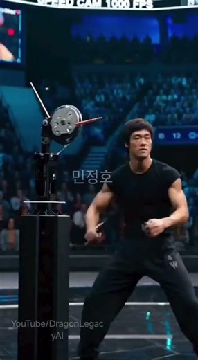 Bruce Lee's reflex demonstration