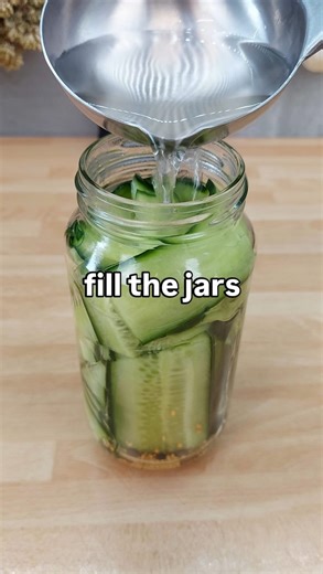 57K views · 558 reactions | Quick Pickled Cucumbers – Easy Homemade Recipe Full recipe is in the comments  | Taste Spell | Facebook