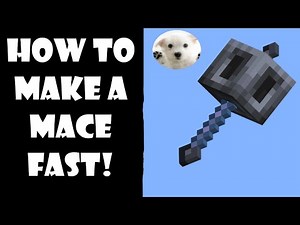 How to get a mace in minecraft