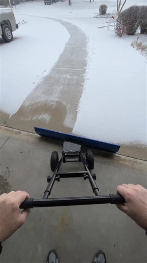 Daily Picks & Hot Deals on Instagram: "48” Heavy-Duty Snow Pusher A wide, wheeled snow pusher that makes clearing driveways and sidewalks faster and easier. Its adjustable handle and sturdy blade help move large amounts of snow with minimal effort. Stay tuned for more ✨ #snowpusher #snowremoval #wintertools #winteressentials #amazonfinds #homeessential #smartfinds"