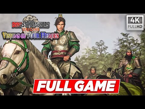 DYNASTY WARRIORS: ORIGINS – Visions of Four Heroes DLC Gameplay Walkthrough FULL GAME [4K 60FPS]