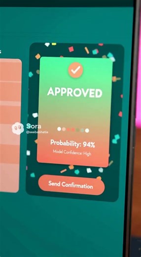Built a Loan Approval System using Python covering feature eng, model training, evaluation & a UI.