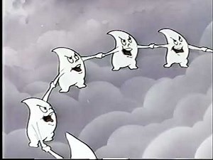 Noveltoon - Little Audrey - Audrey The Rainmaker (1951) (Harvey Films Print) (Full Cartoon)