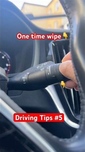 car wiper function! how to use windshield wipers? how to pass driving test