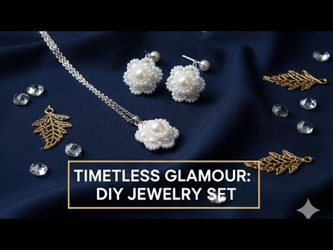 "Easy Pearl & Seed Bead Earring Tutorial: Beginner-Friendly DIY!"