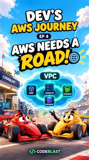 AWS Needs a ROAD?! 🌐 What Is a VPC? 🤯 | AWS Explained #shorts