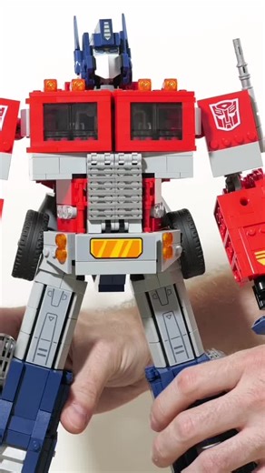 LEGO Optimus Prime Transformation Process