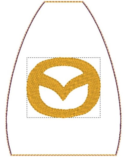 Key Keeper With Car Logo ITH 5x7 Embroidery Machine - Etsy