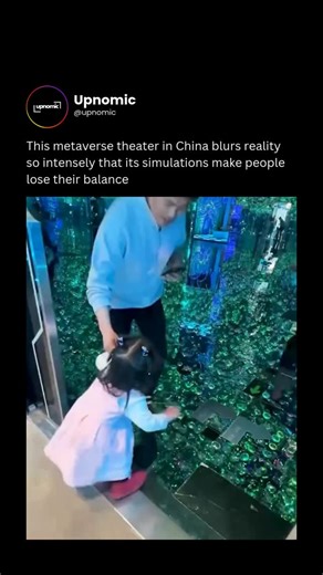 BUSINESS | TECH | NEWS | This theater feels so real that your brain forgets the floor is solid. 🌀🎭 Built as a fully immersive metaverse theater, the entire space... | Instagram