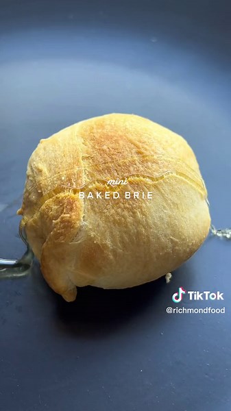 Mini Baked Brie with Crescent Rolls and Honey Recipe