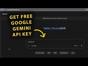 How To Get Google Gemini API Key For Free | No Payment or Credit Card Needed