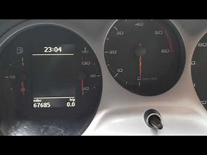 How do you reset the Seat Leon Service warning light?