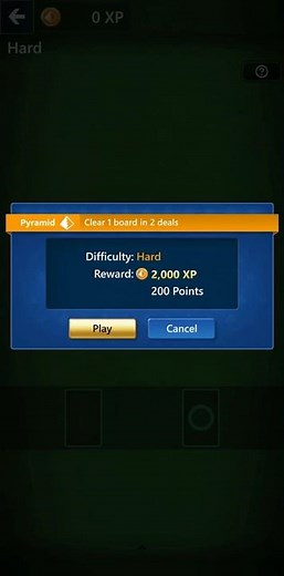 Microsoft Solitaire Collection Pyramid Hard 11.24.2025 #solitaire #pyramidsolitaire