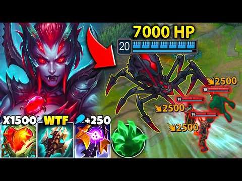 ELISE BUT I'M THE BIGGEST SPIDER YOU'VE EVER SEEN (7000 HP TANK ELISE)