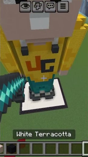 ujwal statue #minecraft #gaming #shortvideos