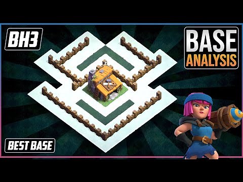 The Ultimate BH3 TROPHY[defense] Base 2023!! Builder Hall 3 Trophy Base Design with Copy Link - COC